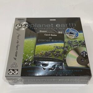 New Planet Earth Interactive DVD Game and Card Game Untested Never Opened